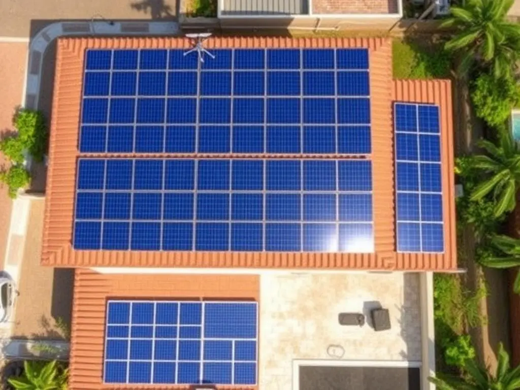 Sistema fotovoltaico residencial